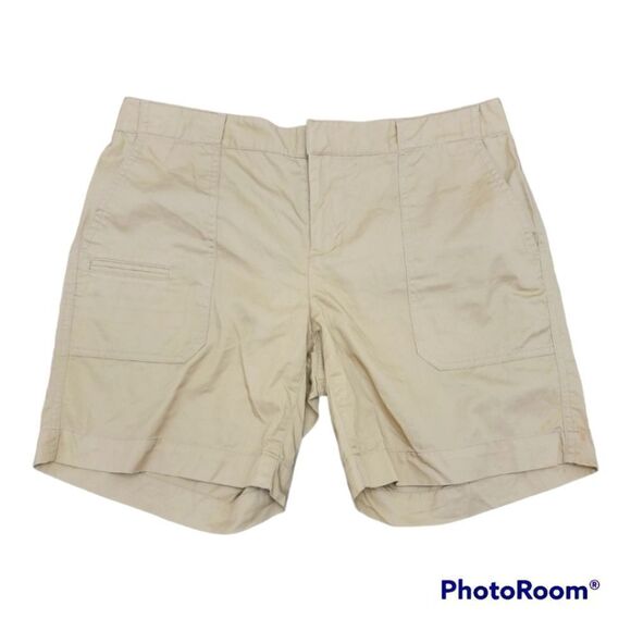 Lauren Ralph Lauren Cargo Short Khaki Tan Color Cotton Size 4 - Picture 1 of 8